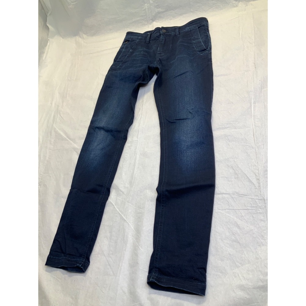 G-Star Raw Basic Blue Straight Stretch Men's Blue Denim Jeans W29 L32 - Picture 3 of 14